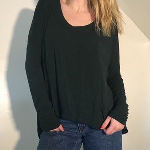 Brandy Melville Oversized black tee